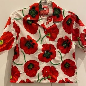 Kenzo Poppy short sleeve shirt